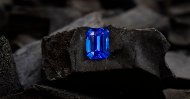 saphir bleu pour bijoux