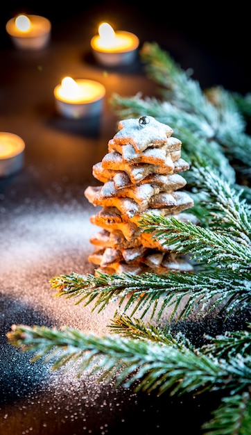 Sapin de Noël doux fait maison