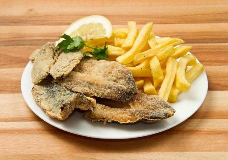 Photo sardines frites