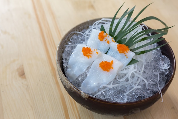 Sashimi de cuisine japonaise