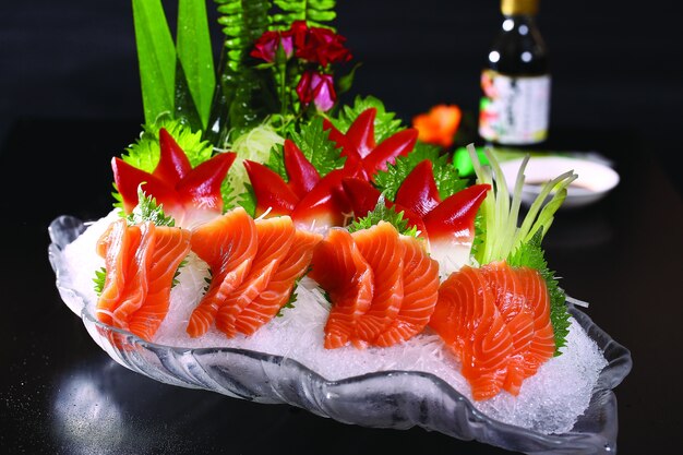 Sashimi de saumon d&#39;Arctic Bay