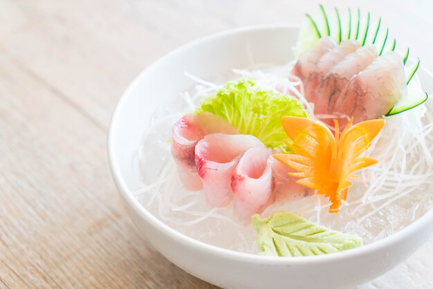 sashimi de thon à nageoires jaunes