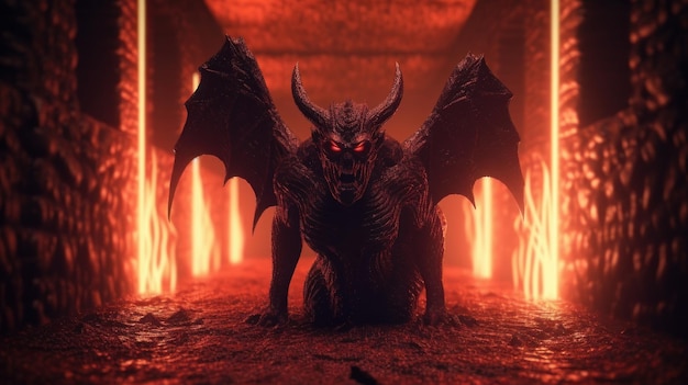 Satan en enfer