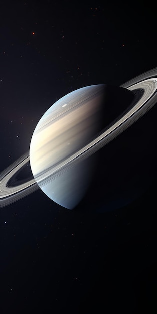 Saturne dans des images numériques époustouflantes en 4K