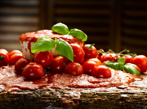 sauce aux tomates fraîches