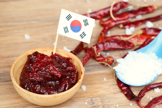 Sauce chili rouge coréenne - kochujang