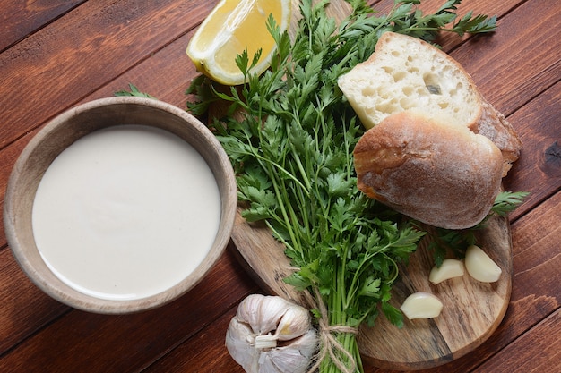 Sauce Tahini à base de graines de sésame