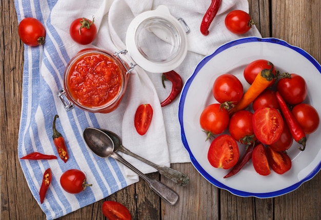 Sauce tomate épicée