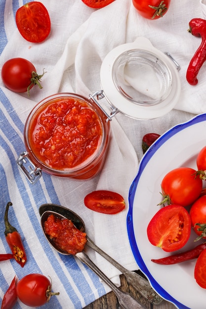 Sauce tomate épicée