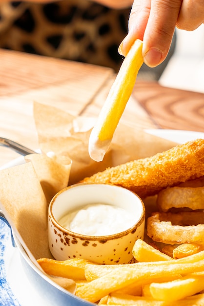 Sauce trempette aux frites