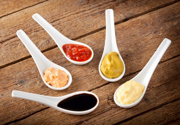 Sauces mélangées