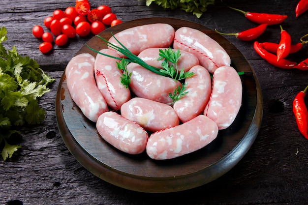 Saucisse au poulet