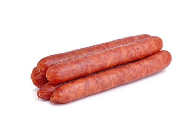 Saucisse chinoise isolée