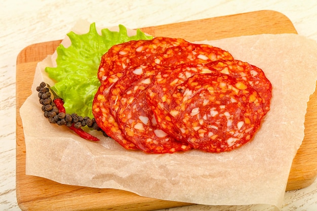 Saucisse de chorizo