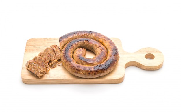 Saucisse épicée thaïlandaise