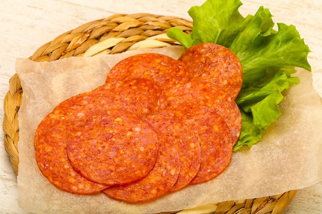 Saucisse de poivre