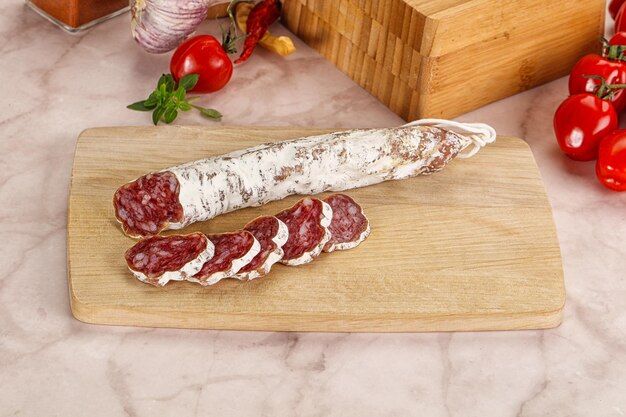 Saucisse de porc sèche espagnole Fuet