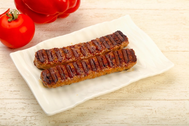 Saucisses grillées