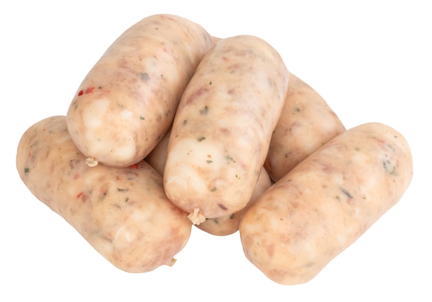 Saucisses de porc crues