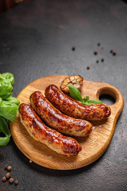 Saucisses seitan protéines végétales végétalien sans viande soja végétarien blé goût classique ou collation