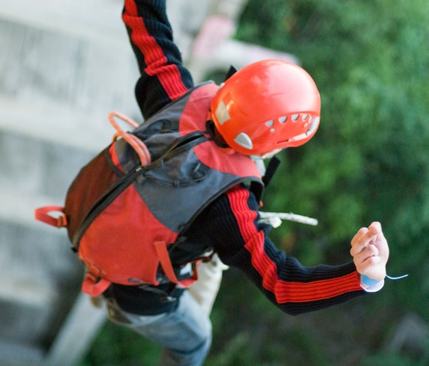 Saut à cordes sportives extrêmes