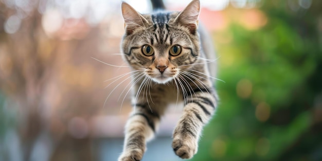 Le saut du chat à l'air.