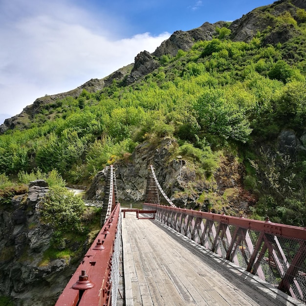 Photo le saut à l'élastique