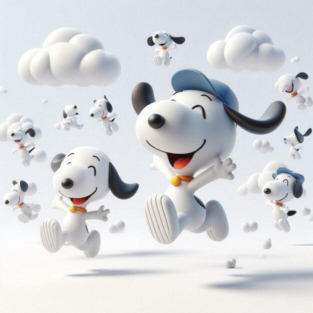 Le saut de Snoopy