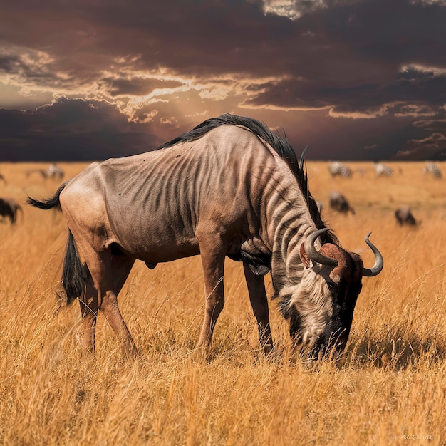 Les sauvages dans le parc national du Kenya, en Afrique