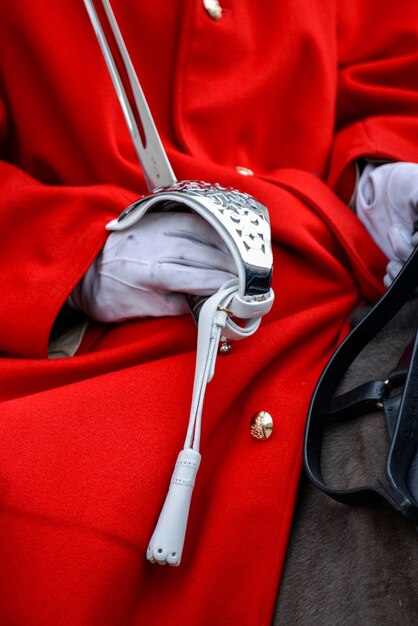 Sauveteur de la Queens Household Cavalry