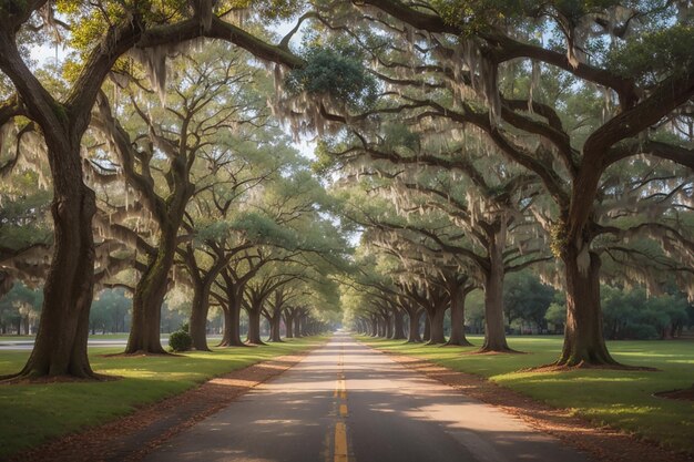 Savannah, en Géorgie, aux États-Unis.