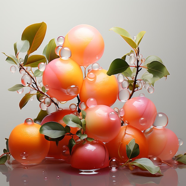 Saveurs du futur Collection de fruits futuristes Une fusion d’innovation et de nature