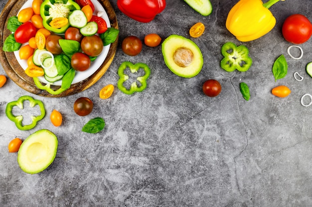 Savoureuse salade appétissante