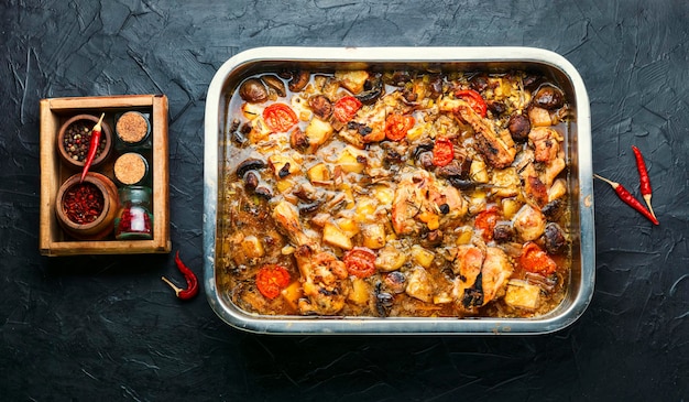 Savoureux ragoût de viande aux légumes