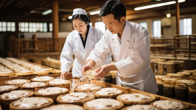 Savourez la tradition Explorez une brasserie de saké à Akita Le riche patrimoine culturel du Japon