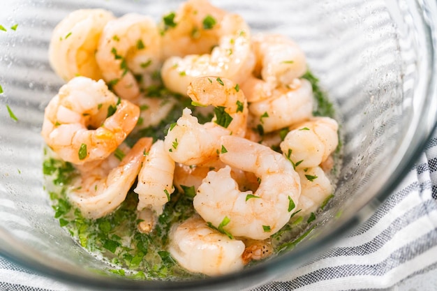 Scampi aux crevettes