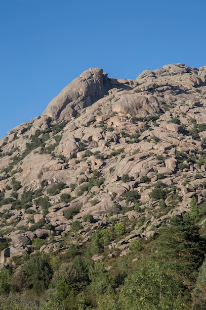 Scène de Pedriza, Madrid, Espagne