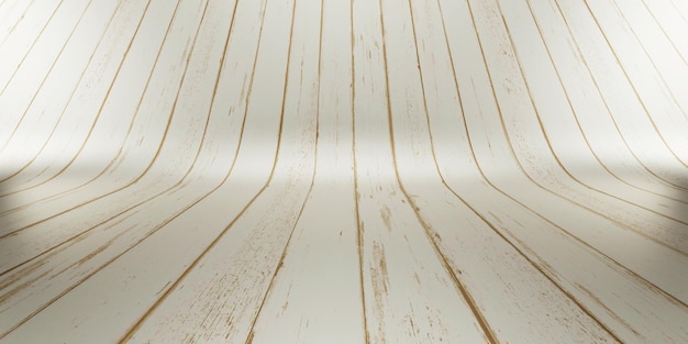 Scène de plancher en bois incurvé de fond vieille texture bois texture ancienne illustration 3d