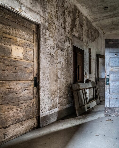 Photo des scènes de l'hôpital d'ellis island