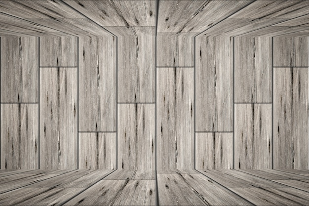 Scènes de plancher en bois