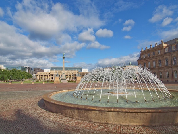 Schlossplatz (place du château) Stuttgart