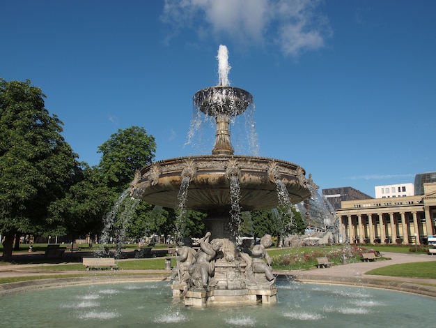 Schlossplatz (place du château) Stuttgart