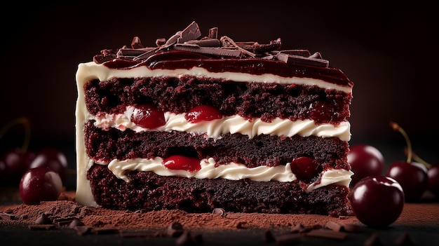 Schwarzwalder Kirschtorte Un délicieux goût de la forêt noire