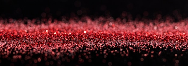 Des scintillements rouges