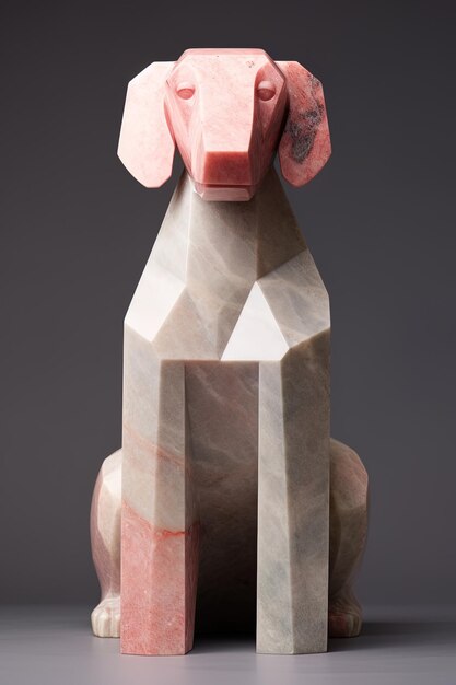 Photo une sculpture d'une bouteille d'un marteau et un marteau