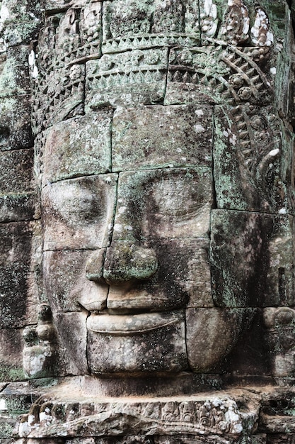 Sculpture du temple du Bayon