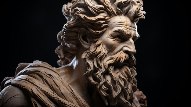 Sculpture grecque antique de l'homme