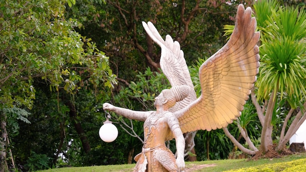 Sculptures d'animaux thaïlandais