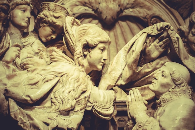 sculptures de religion, anges gothique romantique