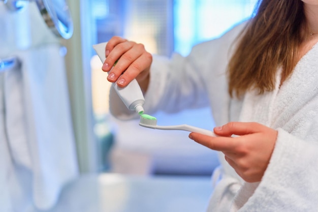 Se brosser les dents Soin de la santé bucco-dentaire